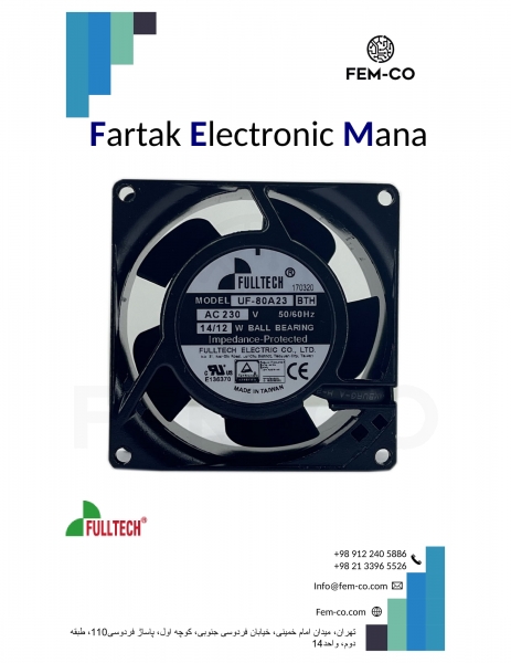 FAN 230V 0.07A  UF-80A23 FULLTECH